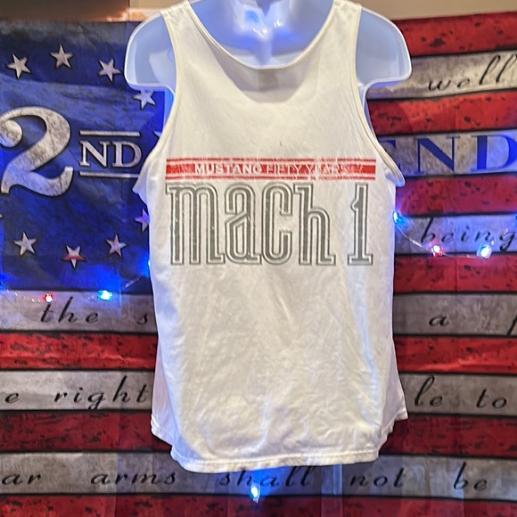 50th Anniversary Ford Mustang Mach 1 Tank Top - Picture 1 of 4